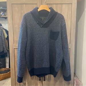 J Crew Cowl Neck Knit Lambswool Sweater large